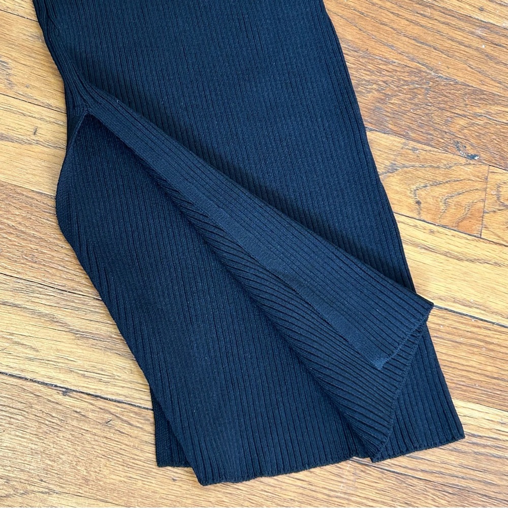 LE ORE Rimini Rib Knit Flared Pants Plus 2X - Picture 6 of 11